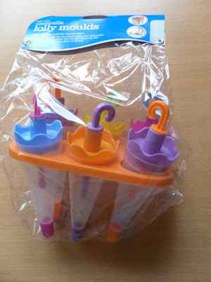 Umbrella Ice Lolly moulds