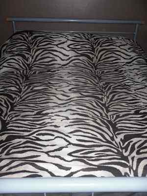 tiger print duvet set