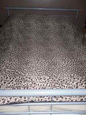 leopard print duvet set