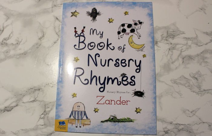 Personalised My Book of Nursery Rhymes Cover