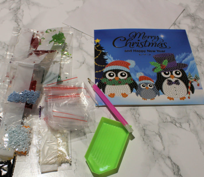Crystal Card Kit contents