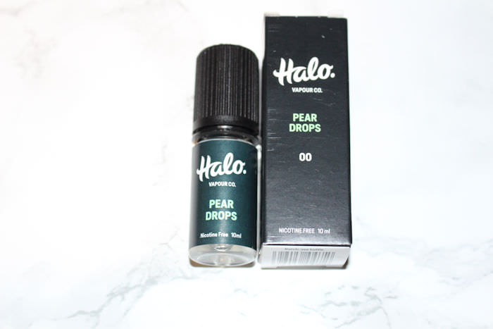 Pear Drops Halo E-Liquid 10ml Bottle