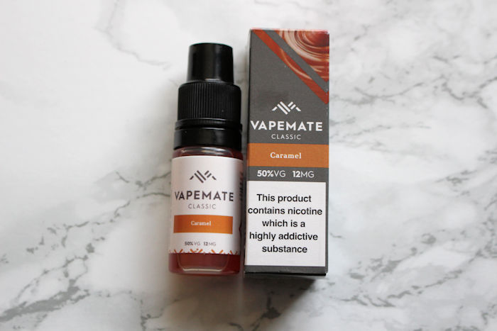 Caramel e-liquid Vapemate e-liquids