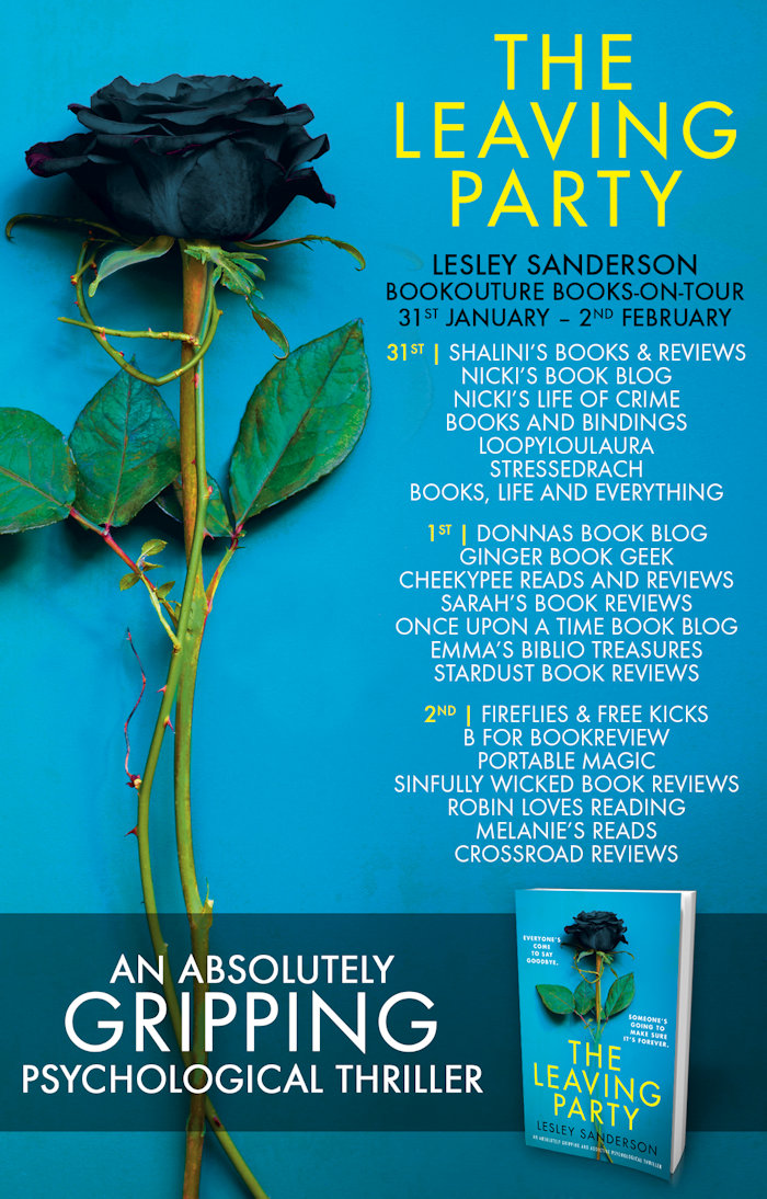 The Leaving Party Blog Tour Poster