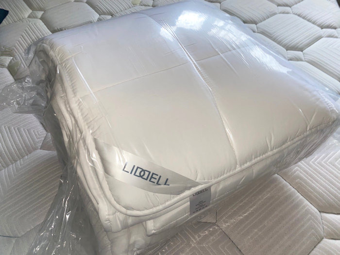 Newbliss Deep Filled Matress Topper packaged