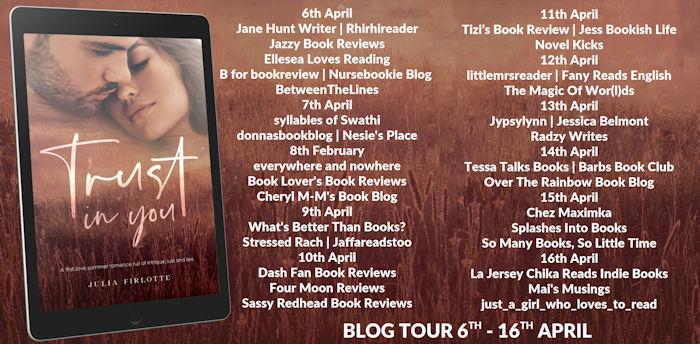 Trust in You Book Tour Banner