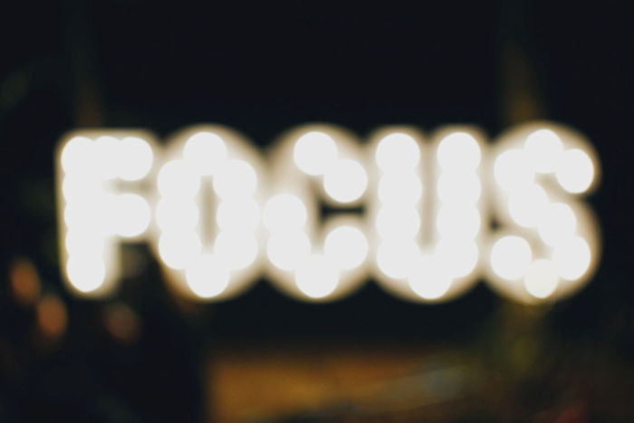 focus unfocused