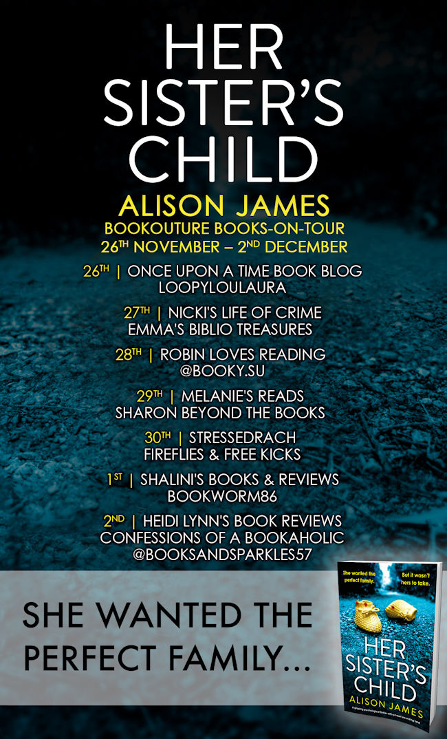 Her Sisters Child by Alison James Tour Schedule