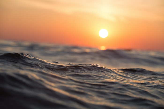 Calm, Destress, Water, Horizon