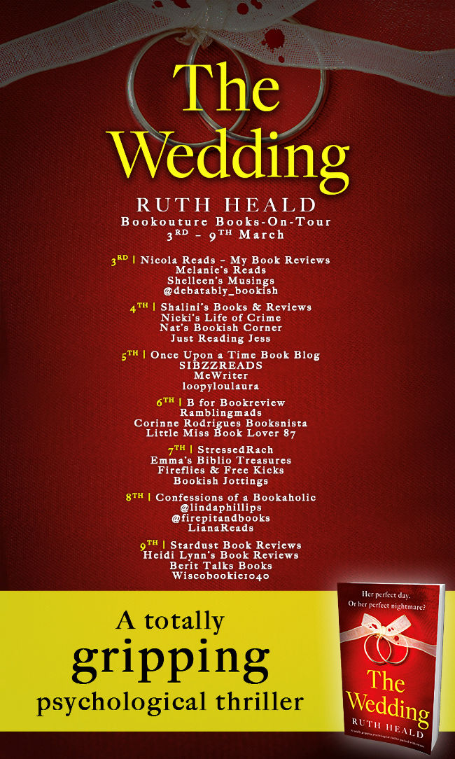 The Wedding by Ruth Heald Tour Schedule