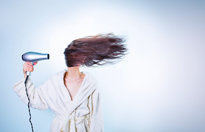 frizzy hair hair drying hair