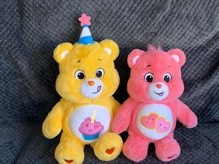 Care Bears Birthday Bear and Love-A-Lot Bear