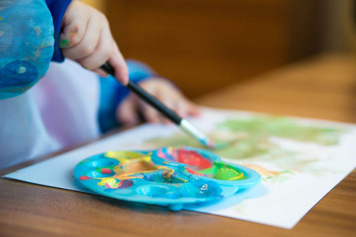 Child Development, Play, Painting