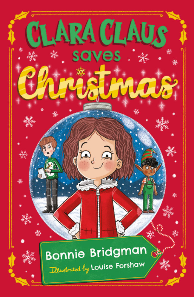 Clara Claus Saves Christmas by Bonnie Bridgman Book Cover