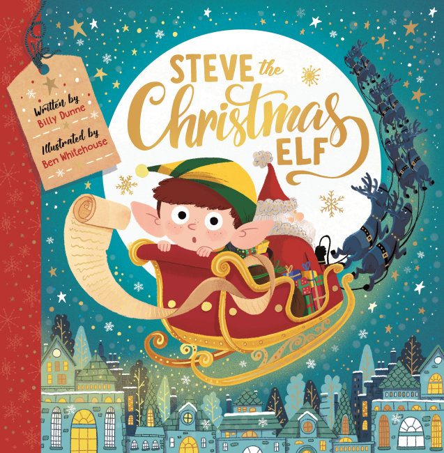 Steve The Christmas Elf book cover