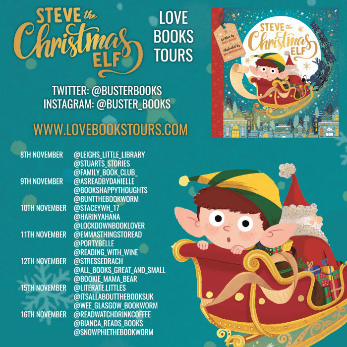 Steve The Christmas Elf Tour Schedule