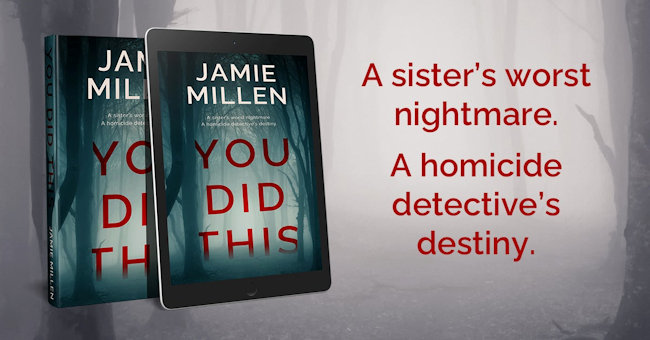 Jamie Millen You Did This Book Advert