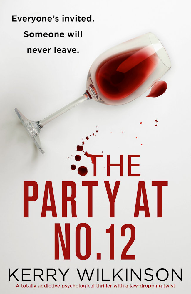 The Party at No. 12 Kerry Wilkinson Book Cover