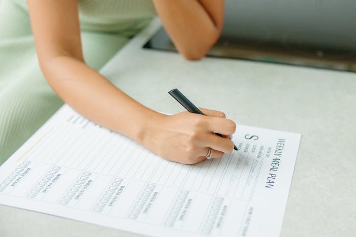 wellbeing meal plan self-care